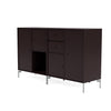 Montana -Paar -Sideboard mit Beinen, Balsamic/Matt Chrom