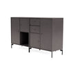 Montana Couple Sideboard With Legs, Coffee/Black