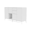 Montana Couple Sideboard With Legs, New White/Snow White