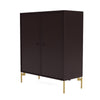 Montana Cover Cabinet met benen, balsamico/messing