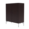 Montana Cover Cabinet met benen, Balsamic/Matt Chrome