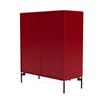 Montana Cover Cabinet met benen, biet/zwart