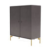 Montana Cover Cabinet met benen, koffie/messing