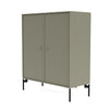 Montana Cover Cabinet met benen, venkel/zwart