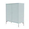 Cabinet de couverture du Montana avec des jambes, Flint / Matt Chrome