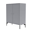 Montana Cover Cabinet met benen, grafisch/zwart