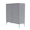 Montana Cover Cabinet met benen, grafisch/mat chroom