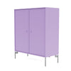 Cabinet de couverture du Montana avec des jambes, Iris / Matt Chrome