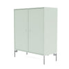 Cabinet de couverture du Montana avec des jambes, brume / Matt Chrome