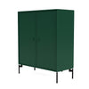 Montana Cover Cabinet met benen, dennen/zwart