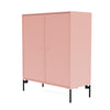 Montana Cover Cabinet met benen, Ruby/Black