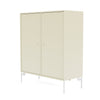 Montana Cover Cabinet met benen, vanille/sneeuwwit