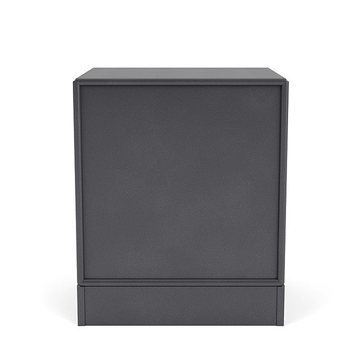 [product_category]-Montana Dream Nightstand With 7 Cm Plinth, Carbon Black-Montana Furniture-5714322382168-000DREAM-36-07-MON-4