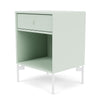 Montana Dream Nightstand With Legs Mist/Snow White