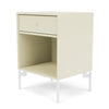 Montana Dream Nightstand With Legs Vanilla/Snow White