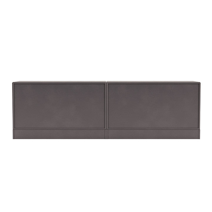 [product_category]-Montana Line Sideboard With 7 Cm Plinth, Coffee Brown-Montana Furniture-5714322254991-0000LINE-35-07-MON-4