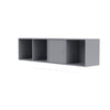 Sideboard della linea Montana con binario di sospensione, grafica