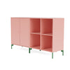 Montana Paar klassisches Sideboard mit Beinen, Ruby/Petersilie