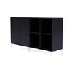 Montana Paar klassisches Sideboard mit Beinen, Schatten/Schneewittchen