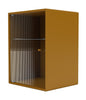 Armoire de salle de bain Montana Ripple, jaune ambré