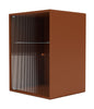 Armoire de salle de bain Montana Ripple, brun noisette