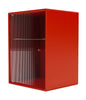 Armoire de salle de bain Montana Ripple, Rosehip Red