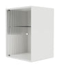 Armoire de salle de bain Montana Ripple, blanc