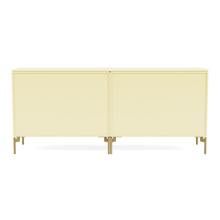 [product_category]-Montana Save Lowboard With Legs, Camomile/Brass-Montana Furniture-5714322259477-0000SAVE-159-09-MON-4