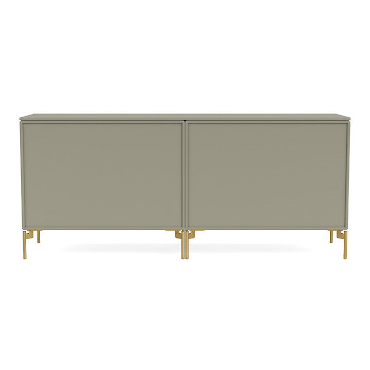 [product_category]-Montana Save Lowboard With Legs, Fennel/Brass-Montana Furniture-5714322258494-0000SAVE-144-09-MON-4