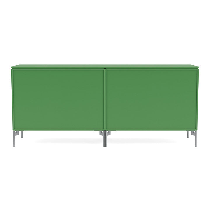 [product_category]-Montana Save Lowboard With Legs, Parsley/Matt Chrome-Montana Furniture-5714322258999-0000SAVE-152-01-MON-4