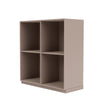 Libreria del Montana Show con plinto da 3 cm, marrone funghi