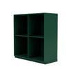 Montana Show boekenkast met 3 cm plint, Pine Green