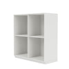 Libreria del Montana Show con plinto da 3 cm, bianco