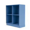 Montana Show Bookcase With 7 Cm Plinth, Azure Blue