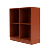 Libreria del Montana Show con 7 cm Plinth, Hokkaido Brown