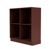 Libreria del Montana Show con plinth 7 cm, masala