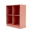 Libreria del Montana Show con plinto da 7 cm, rosso rabarbaro