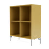 Montana Show Bookcase With Legs, Cumin/Matt Chrome