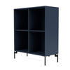 Montana Show boekenkast met benen, Juniper/Black