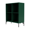 Montana Show boekenkast met benen, Pine/Black