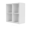 Montana Show Bookcase With Suspension Rail, New White