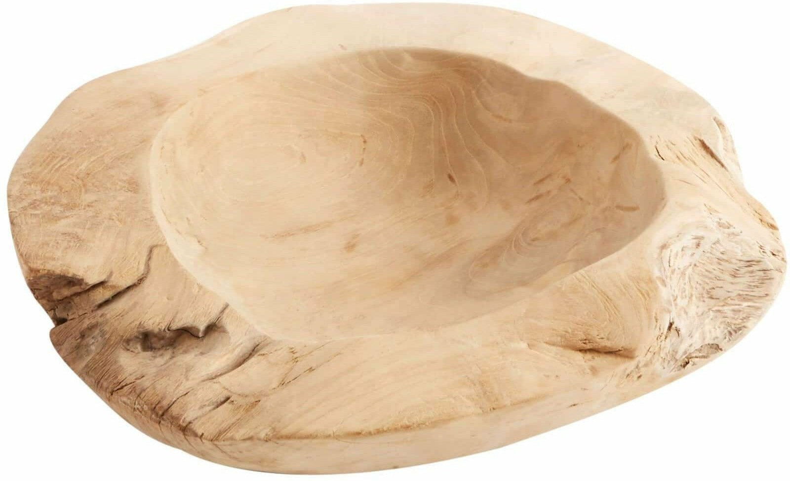 Muubs Rústica Bowl Teak, 40 cm