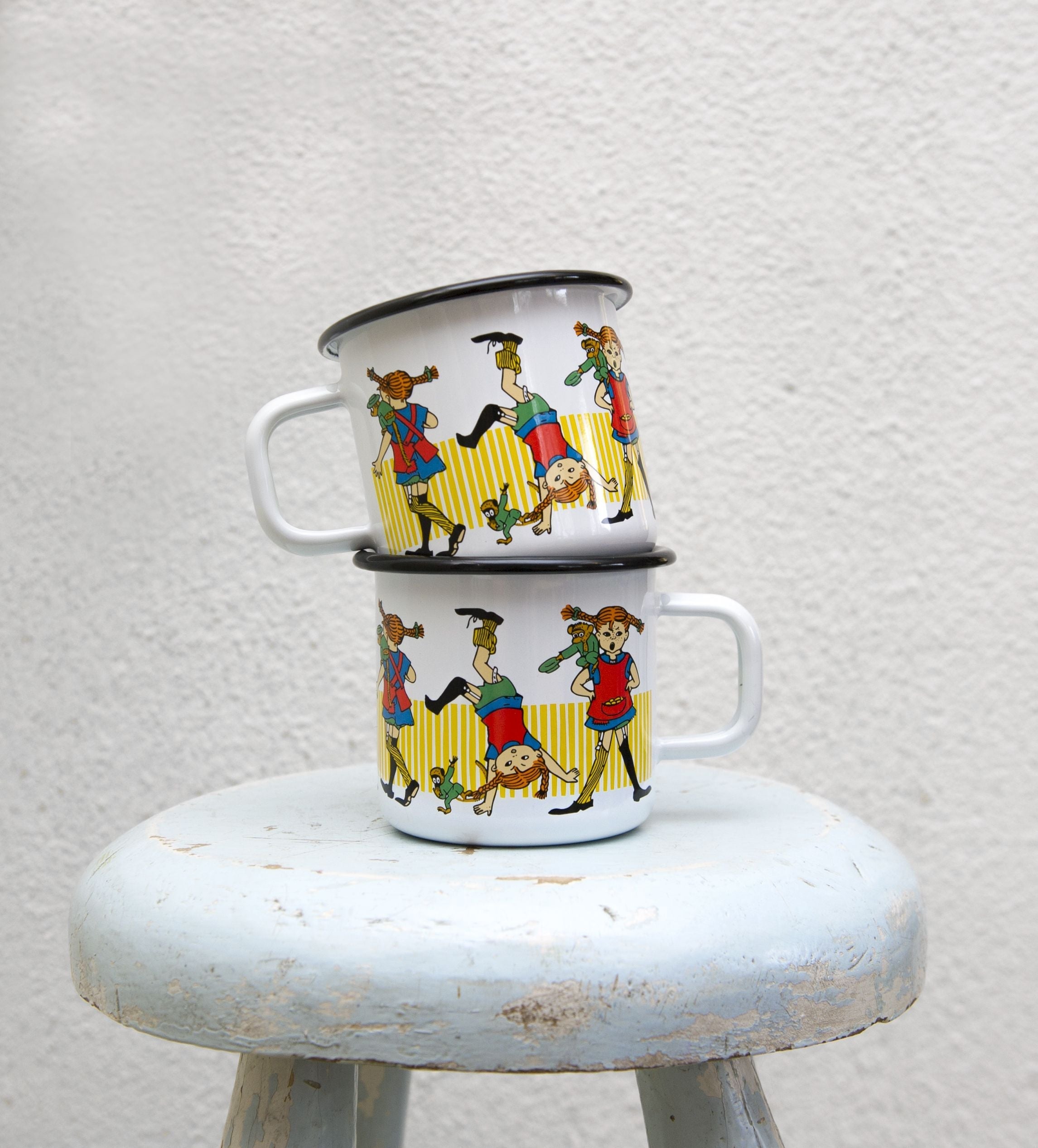 [product_category]-Muurla Pippi Longstocking Enamel Mug, Pippi Longstocking-Muurla-6416114961139-1404-037-01-MUU-5