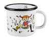 Muurla Pippi Longstocking Email Mug, Pippi & M. Nilsson