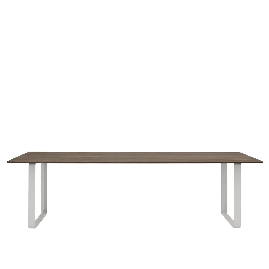 [product_category]-Muuto 70/70 Table 255 X 108 Cm, Smoked Oak/Grey-Muuto-5713295463270-65210-MUU-1