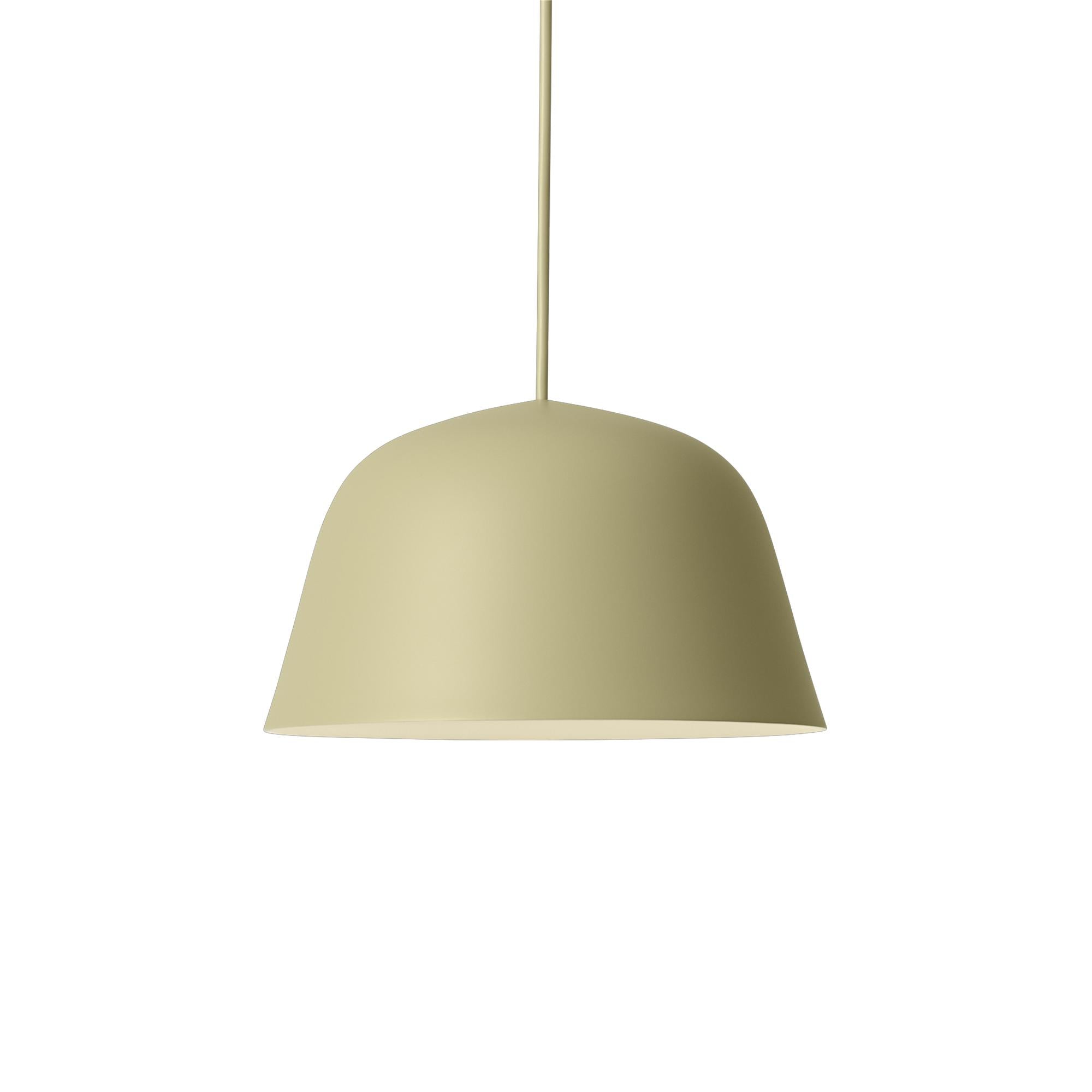 Muuto Ambit -Anhängerlampe Ø 25 cm, beige/grün