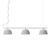 Muuto Ambit Rail Pendelleuchte, Grau