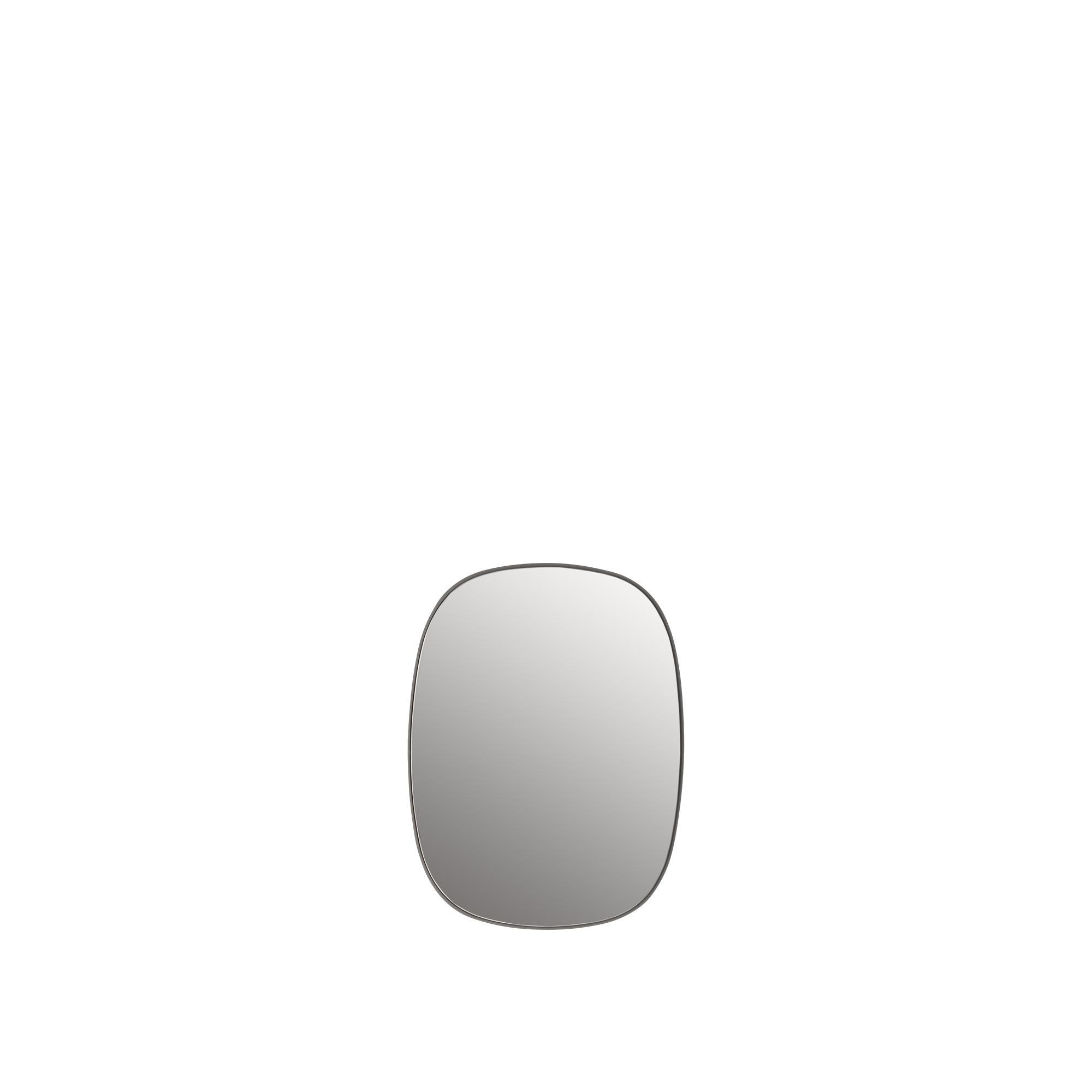 Muuto Framed Mirror Small, Grey (Clear)