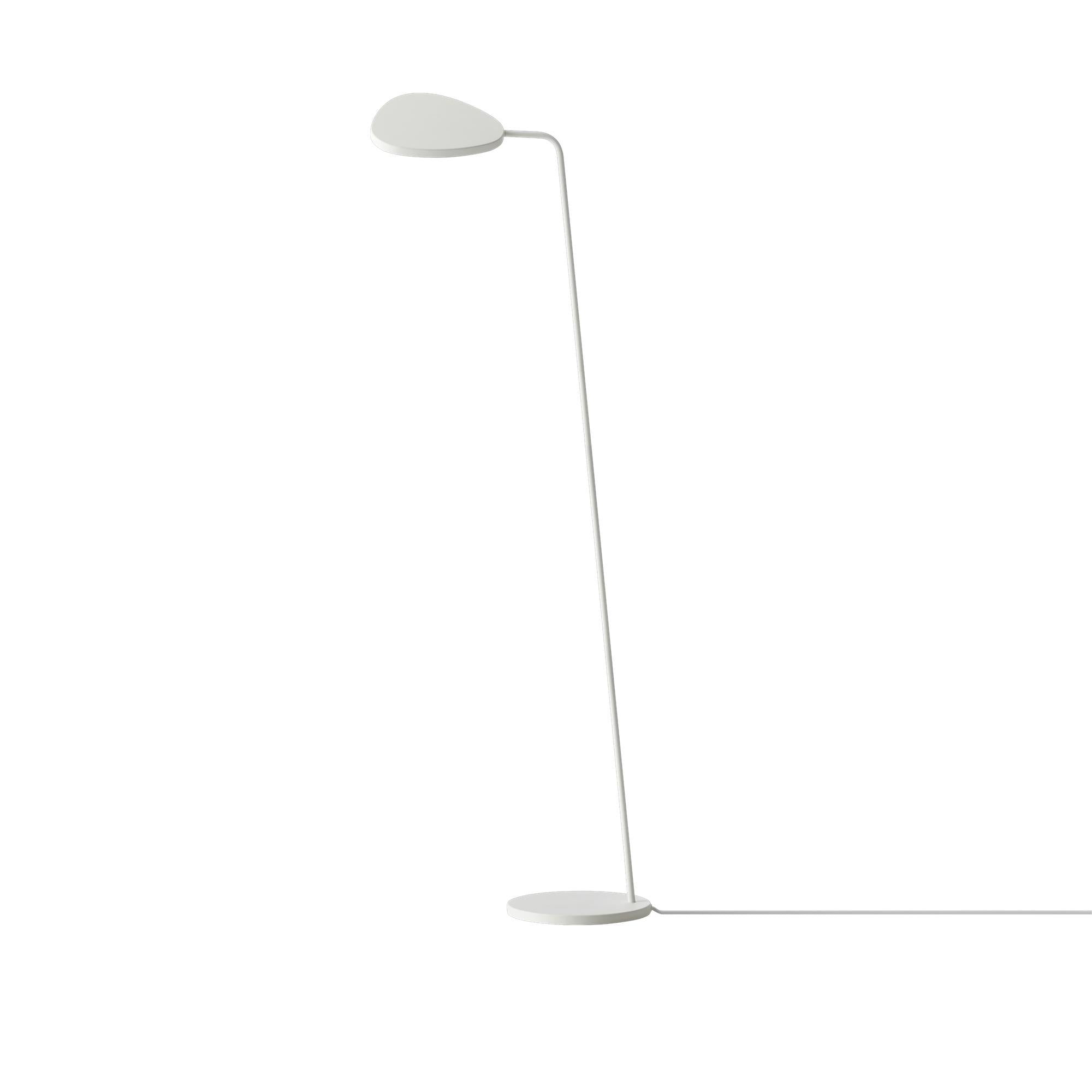 Muuto Leaf vloerlamp, wit