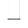  Lineaire suspensielamp 87 cm zwart